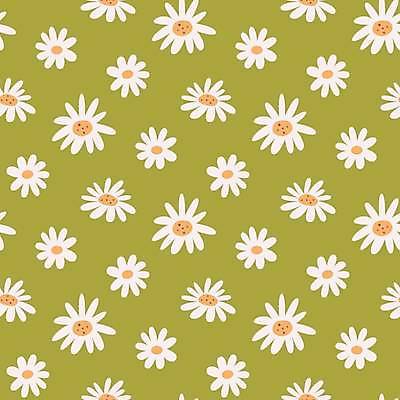 EPS 해외이미지 식물 디자인 꽃잎 꽃 종이 백그라운드 잎 꽃무늬 패턴 밭 일러스트 자연 벽지 추상 미술 그래픽 장식 초록색 노란색 유행 정원 봄 수확 벚꽃 흰색 직물 인쇄 질감 복고 데이지 심플 캐모마일 스타일 반복 해외일러스트 계절 컬러 무늬 농업 문화예술 허브 생태계 파일형식 벡터 이미지허브