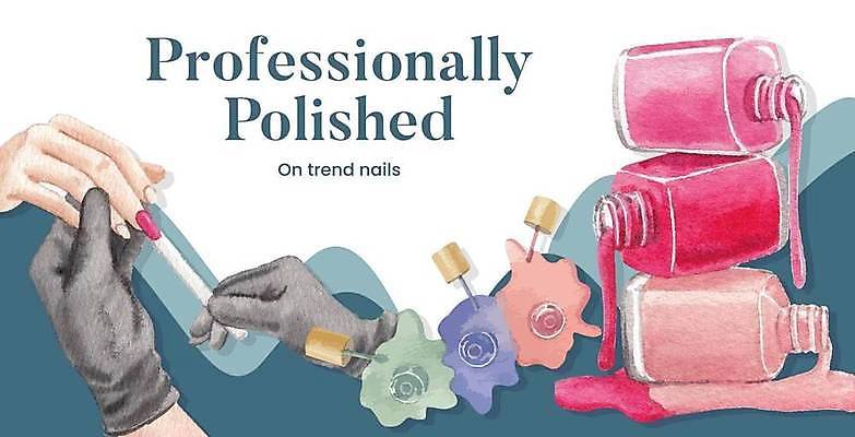 EPS 해외이미지 손 일러스트 신체부위 흐름 잡기 손톱관리 네일아트 매니큐어 네일샵 해외일러스트 컨셉 모션 사람 뷰티 상점 화장품 파일형식 벡터 이미지허브