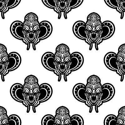 EPS 해외이미지 모양 동물 캐릭터 디자인 선 백그라운드 컨셉 패턴 일러스트 파충류 벽지 추상 불꽃 미술 장식 머리 검은색 어둠 회색 분노 독약 뱀 치아 야간 위험 혀 문신 심볼 질감 꼬리 열정 육식동물 나쁜 고립 그런지 재 포장소품 해외일러스트 일러캐릭터 자연요소 감정 컬러 무늬 포장 불 문화예술 신체부위 입 소화기관 오브젝트 포장재료 파일형식 벡터 이미지허브