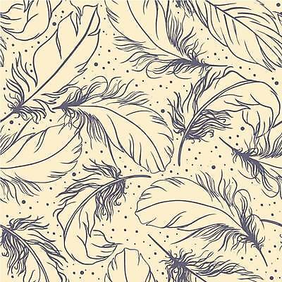 EPS 해외이미지 디자인 백그라운드 일러스트 사람없음 스케치 깃털 베이지색 스타일 해외일러스트 컬러 미술 파일형식 벡터 이미지허브