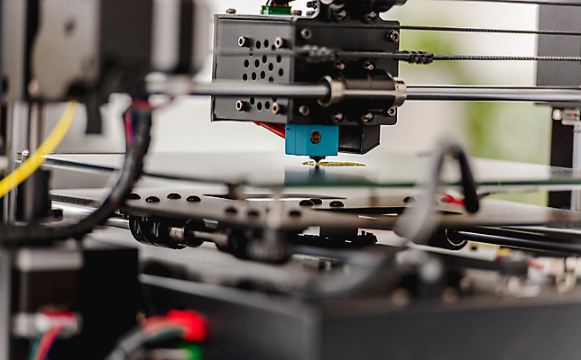 포토 JPG 해외이미지 실내 사람없음 과학기술 작업 제조 소프트포커스 인공 3D프린터 4차산업 해외포토 산업 기술 촬영기법 내부 인쇄기 파일형식 이미지허브