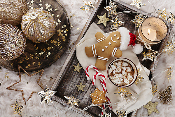 포토 JPG 해외이미지 별 크리스마스 크리스마스용품 실내 사람없음 향초 코코아 나무쟁반 별모형 지팡이사탕 진저맨 진저쿠키 오너먼트 해외포토 자연요소 기념일 음료 크리스마스장식 초 쟁반 사탕 내부 목재 모형 쿠키 용품 파일형식 이미지허브