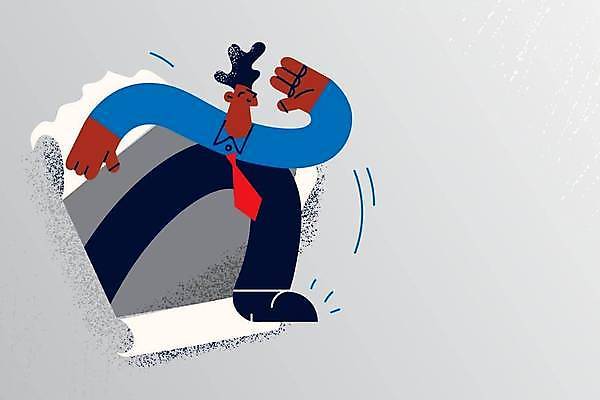 EPS 해외이미지 전신 남자 일러스트 비즈니스 성공 한명 성인 비즈니스맨 성인남자한명만 나오기 해외일러스트 1 컨셉 모션 사람 직장인 남자한명만 성인남자만 파일형식 벡터 이미지허브