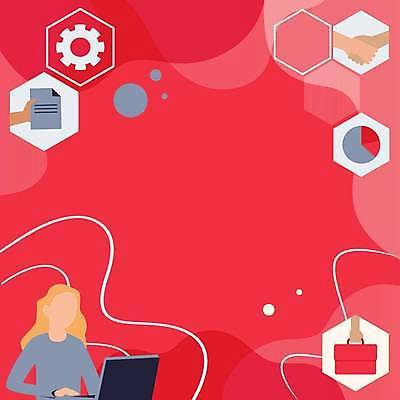 EPS 해외이미지 손 여자 백그라운드 서류가방 일러스트 비즈니스 그래프 악수 아이디어 한명 들기 상반신 성인 빨간색 노트북 손잡기 톱니바퀴 문서 성인여자한명만 카피스페이스 해외일러스트 1 컬러 컨셉 가방 모션 사람 손짓 신체부위 전자제품 공백 여자한명만 성인여자만 파일형식 벡터 이미지허브