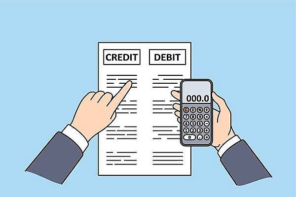 EPS 해외이미지 손 일러스트 비즈니스 들기 신체부위 금융 경제 계산기 가리킴 계산 분석 보고서 문서 투자 이익 계산서 빚 세금 수입 예산 비용 해외일러스트 컨셉 모션 문구용품 사람 손짓 장비 파일형식 벡터 이미지허브