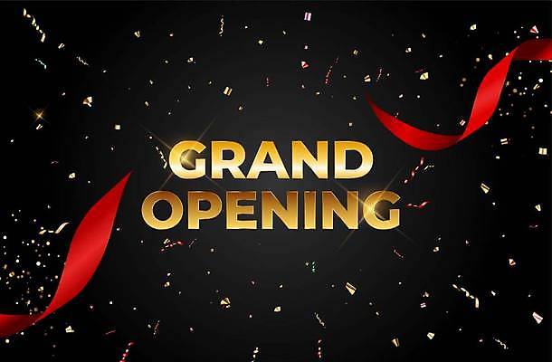 EPS 해외이미지 리본 백그라운드 일러스트 이벤트 사람없음 반짝임 검은색 금색 고급 꽃가루 오픈행사 해외일러스트 컬러 컨셉 모션 오픈 가루 파일형식 벡터 이미지허브