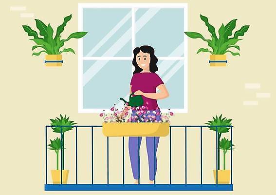 EPS 해외이미지 식물 캐릭터 라이프스타일 여자 꽃 화분 화초 잎 꽃무늬 일러스트 가정 아파트 주택 실내 사람 성인 취미 내부 장식 반려동물 정원 성장 발코니 플랫 개 만화 내추럴 돌봄 물뿌리기 온실 원예사 여자한명만 그리너리 해외일러스트 일러캐릭터 동물 직업 무늬 포유류 모션 건물 생활 여자만 파일형식 벡터 트랜드컬러 이미지허브