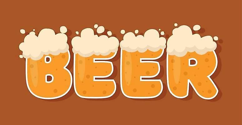 EPS 해외이미지 디자인 일러스트 캘리그라피 맥주 타이포그라피 사람없음 세트 맥주거품 레터링 해외일러스트 문자 주류 거품 파일형식 벡터 이미지허브