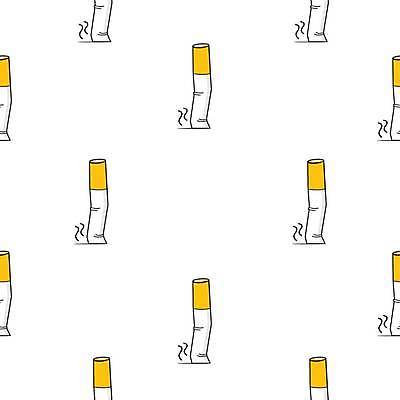 EPS 해외이미지 디자인 패턴 일러스트 흡연 담배 사람없음 패턴백그라운드 금연 담배꽁초 해외일러스트 캠페인 백그라운드 무늬 사회이슈 파일형식 벡터 이미지허브