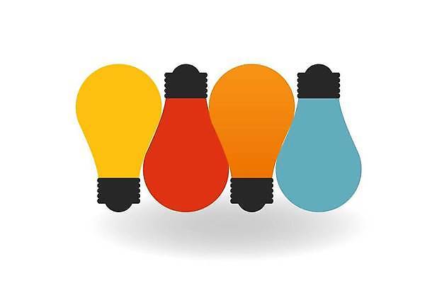 EPS 해외이미지 디자인 일러스트 비즈니스 전구 프레임 사람없음 그래픽 자료 공백 인포그래픽 레이아웃 엘리먼트 전구모양 해외일러스트 모양 파일형식 벡터 이미지허브