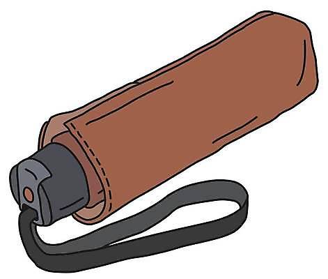 EPS 해외이미지 일러스트 우산 날씨 주택 손잡이 빨간색 검은색 작음 플라스틱 만화 천 시작 접기 해외일러스트 컬러 모션 재질 건물 직물 크기 파일형식 벡터 이미지허브