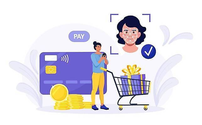 EPS 해외이미지 전신 여자 일러스트 한명 들기 성인 금융 선물상자 노란색 보라색 쇼핑카 신용카드 동전탑 성인여자한명만 얼굴인식 해외일러스트 1 컬러 모션 선물 사람 경제 쇼핑 상자 쌓기 동전 카트 생체인식기술 여자한명만 성인여자만 파일형식 벡터 이미지허브