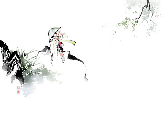 PSD 모자 여자 일러스트 캘리그라피 바람 휴식 사람 초원 성인 소풍 산책 돌_바위 바위 풀 한복 번짐 사색 낙관 기생 성인여자한명만 국내일러스트 자연요소 식물 직업 한국전통 잡화 컨셉 생각 날씨 야외활동 전통의상 여자한명만 성인여자만 파일형식 효과