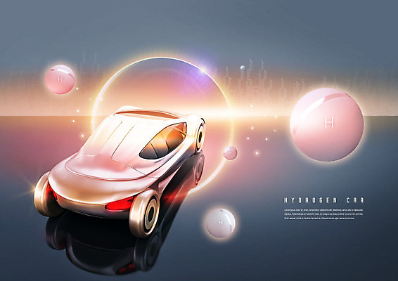 PSD 편집이미지 자동차 사람없음 빛 컬러풀 원형 그린에너지 친환경 수소 수소기호 수소에너지 친환경자동차 수소자동차 이미지편집 도형 기호 육상교통 컬러 환경 에너지 원소 파일형식