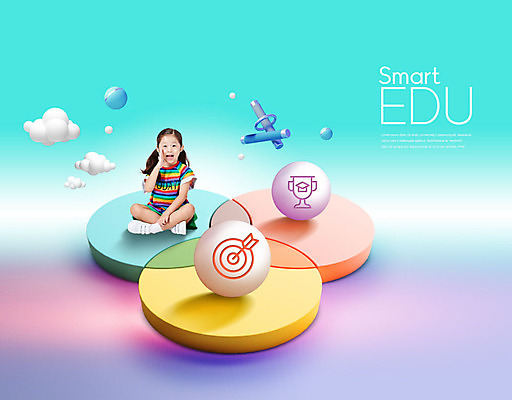 PSD 편집이미지 여자 교육 어린이 한명 사람 앉기 소녀 보라색 외침 한국인 원형 과녁판 트로피 스마트 민트색 에듀 에듀케이션 소녀한명만 스쿨팩 이미지편집 도형 1 컬러 컨셉 모션 동양인 소리 상_우승 여자한명만 소녀만 파일형식