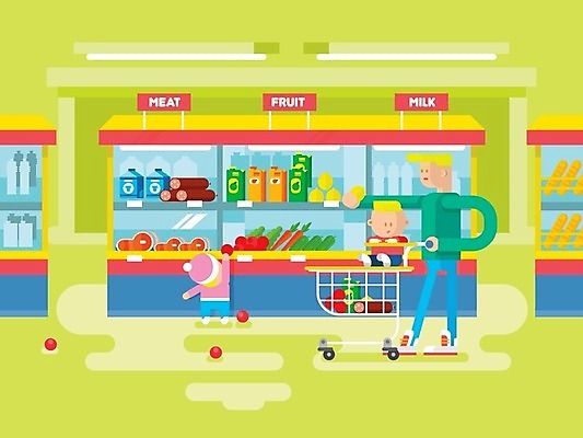 EPS 해외이미지 디자인 잡화 여자 남자 어린이 음식 백그라운드 채소 과일 일러스트 비즈니스 가족 선반 실내 종류 사람 소녀 소년 성인 건물 그래픽 세명 쇼핑 세일 바구니 상점 카트 산책 자녀 신선 시장 아빠 플랫 선택 구매 상품 고객 상업 슈퍼마켓 마케팅 엘리먼트 해외202004 해외일러스트 건축물 가구 컨셉 관계 휴식 내부 파일형식 벡터