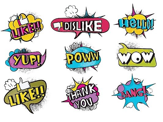 EPS 해외이미지 말풍선 일러스트 텍스트 사람없음 컬러풀 표현 인사 만화 만족 감사 팝아트 코믹 손모양 카툰스타일 감탄 감탄사 부정적 좋음 해외202004 와우 해외일러스트 모양 감정 컬러 컨셉 예절 그림 파일형식 벡터 손_신체부위