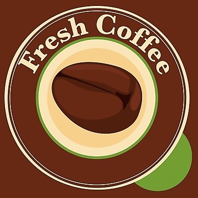 EPS 해외이미지 클립아트 디자인 열매 커피 음료 일러스트 콩 간판 미술 사람없음 초록색 갈색 라벨 흰색 원형 메뉴 그림 카페인 특별함 해외202004 해외일러스트 도형 식물 컬러 컨셉 문화예술 곡류 프레임 파일형식 벡터