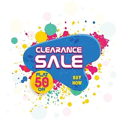 EPS 해외이미지 템플릿 배너 계절 포스터 일러스트 수채화 이벤트 팜플렛 사람없음 쇼핑 컬러풀 세일 상점 페인트 얼룩 시장 플랫 구매 마케팅 재고정리 특별함 해외202004 해외일러스트 컬러 컨셉 파일형식 벡터