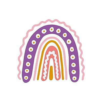 EPS 해외이미지 무지개 일러스트 추상 사람없음 보라색 해외일러스트 자연요소 컬러 무늬 파일형식 벡터 이미지허브