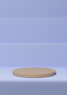 JPG 해외이미지 하늘색 일러스트 사람없음 목재 3D 원형 심플 단상 해외일러스트 해외포토 포토 도형 나무 재료 파란색 디지털합성 파일형식 이미지허브