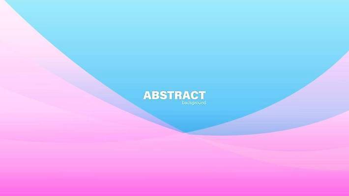 EPS 해외이미지 분홍색 하늘색 백그라운드 곡선 일러스트 추상 사람없음 겹침 해외일러스트 선 컬러 무늬 파란색 파일형식 벡터 이미지허브