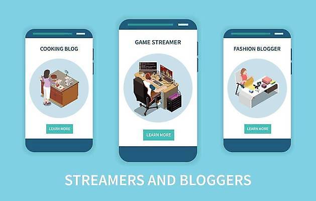 EPS 해외이미지 여자 남자 일러스트 요리 서기 들기 앉기 성인 세명 스마트폰 게임 책상 조리대 아이소메트릭 성인만 크리에이터 1인미디어 쿡방 유튜버 스트리밍 해외일러스트 직업 가구 모션 놀이 사람 핸드폰 스마트기기 방송 합성어 파일형식 벡터 이미지허브