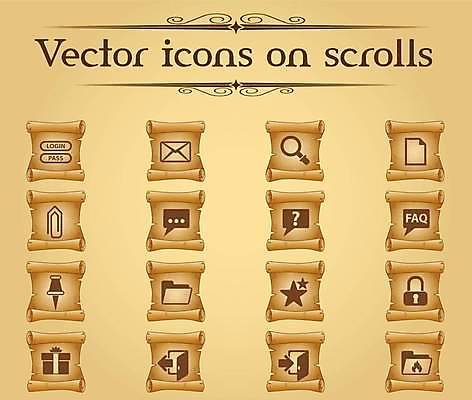EPS 해외이미지 별 말풍선 일러스트 돋보기 자물쇠 사람없음 선물상자 세트 갈색 문 물음표 빈티지 메시지 압정 두루마리 심볼 클립 폴더 로그인 스크롤 양피지 질의응답 해외일러스트 자연요소 기호 컬러 컨셉 선물 상자 사무용품 파일 파일형식 벡터 이미지허브