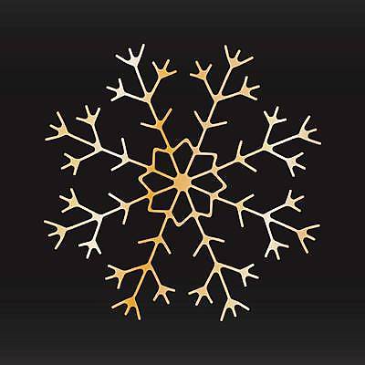 EPS 해외이미지 겨울 일러스트 사람없음 검은색 금색 눈송이 눈꽃무늬 엘리먼트 해외일러스트 계절 컬러 무늬 눈꽃 눈_날씨 파일형식 벡터 이미지허브