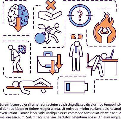 EPS 해외이미지 화살표 의자 서류가방 일러스트 사람모양 앉기 사람없음 파란색 노트북 눕기 주황색 물음표 직장인 하락 라인아트 두뇌 손모양 업무과다 해외일러스트 모양 직업 기호 선 컬러 가구 컨셉 가방 모션 전자제품 업무 뇌 파일형식 벡터 손_신체부위 이미지허브