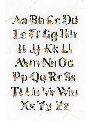 EPS 해외이미지 디자인 알파벳 영어 꽃 잎 일러스트 대문자 타이포그라피 사람없음 세트 플랫 클래식 소문자 조합형타이포 해외일러스트 식물 문자 컨셉 파일형식 벡터 이미지허브