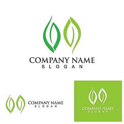 EPS 해외이미지 디자인 잎 일러스트 사람없음 초록색 심볼 에코 유기농 엘리먼트 해외일러스트 식물 웰빙 컬러 환경 파일형식 벡터 이미지허브