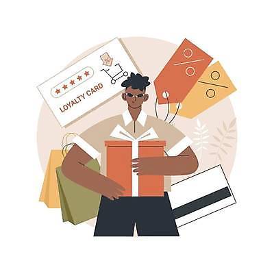 EPS 해외이미지 라이프스타일 남자 일러스트 한명 들기 상반신 성인 선물상자 쇼핑 세일 신용카드 할인쿠폰 성인남자한명만 해외일러스트 1 모션 선물 사람 생활 금융 상자 쿠폰 남자한명만 성인남자만 파일형식 벡터 이미지허브