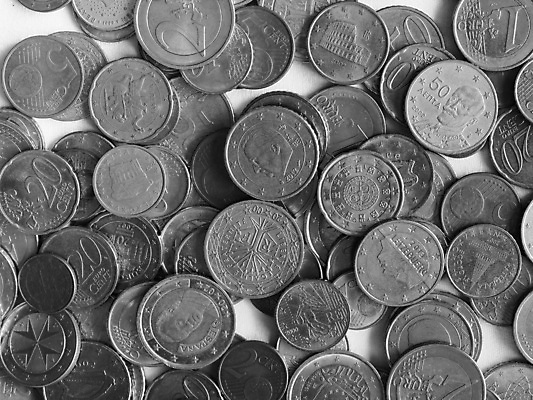 포토 JPG 해외이미지 사람없음 동전 회색 유로 돈더미 해외포토 컬러 돈 파일형식 더미 이미지허브