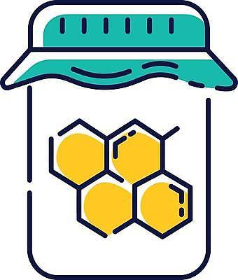 EPS 해외이미지 일러스트 사람없음 뷰티 피부관리 공병 왁싱 위생관리 제모용품 해외일러스트 관리 제모 병_담는 파일형식 벡터 이미지허브