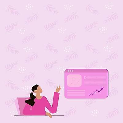 EPS 해외이미지 여자 화살표 분홍색 백그라운드 의자 일러스트 비즈니스 아이디어 한명 상반신 성인 홈페이지 풀잎 성인여자한명만 카피스페이스 해외일러스트 1 컬러 가구 컨셉 잎 사람 공백 풀_식물 여자한명만 성인여자만 파일형식 벡터 이미지허브