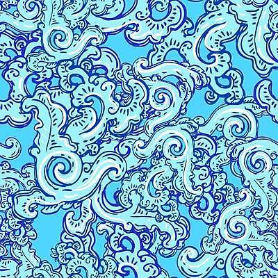 EPS 해외이미지 디자인 백그라운드 일러스트 미술 사람없음 파란색 우아함 바로크 빅토리아 스타일 해외일러스트 컬러 컨셉 문화예술 파일형식 벡터 이미지허브