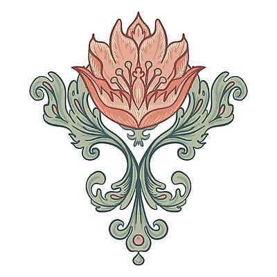 EPS 해외이미지 디자인 꽃 백그라운드 일러스트 미술 사람없음 해외일러스트 식물 문화예술 파일형식 벡터 이미지허브