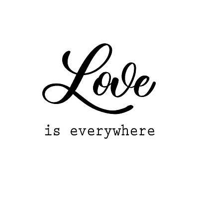 EPS 해외이미지 손글씨 영어 일러스트 캘리그라피 사랑 사람없음 필기체 레터링 해외일러스트 문자 감정 파일형식 벡터 이미지허브