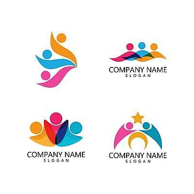 EPS 해외이미지 별 일러스트 협력 사람모양 함께함 사람없음 컬러풀 심볼 커뮤니티 해외일러스트 자연요소 모양 컬러 컨셉 파일형식 벡터 이미지허브