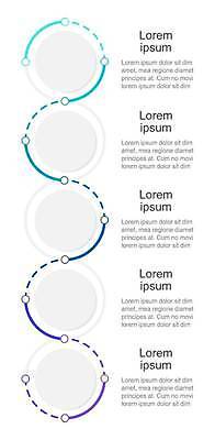 EPS 해외이미지 템플릿 디자인 일러스트 비즈니스 텍스트 그래프 설명 경사 그래픽 세로 파란색 컬러풀 숫자 자료 공백 블록 인포그래픽 흐름 정보 원형 발표 고리 계획 연결 보고서 옵션 레이아웃 심플 5 단계 진행 방법 엘리먼트 타임라인 카피스페이스 해외일러스트 도형 문자 컬러 컨셉 모션 파일형식 벡터 이미지허브