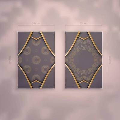 EPS 해외이미지 디자인 백그라운드 패턴 일러스트 명함 사람없음 세트 갈색 금색 고급 목업 해외일러스트 컬러 컨셉 무늬 파일형식 벡터 이미지허브