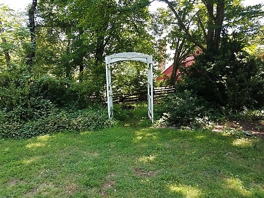 포토 JPG 해외이미지 나무 식물 잔디 사람없음 목재 초록색 울타리 흰색 아치 해외포토 컬러 재료 담장 파일형식 이미지허브