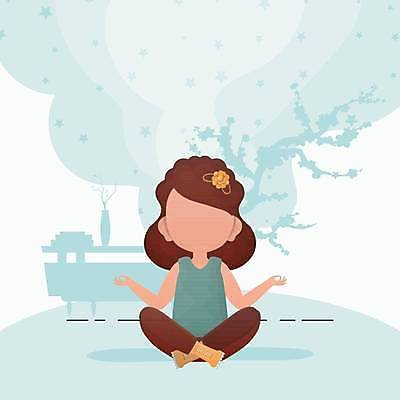 EPS 해외이미지 전신 우먼라이프 여자 일러스트 요가 휴식 건강 한명 성인 연기 오 편안함 명상 가부좌 성인여자한명만 해외일러스트 1 라이프스타일 웰빙 컨셉 사람 앉기 감각 여자한명만 성인여자만 파일형식 벡터 이미지허브