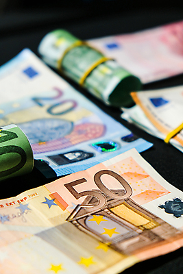 포토 JPG 해외이미지 스튜디오촬영 지폐 사람없음 컬러풀 유로 돈다발 해외포토 컬러 돈 실내 파일형식 이미지허브