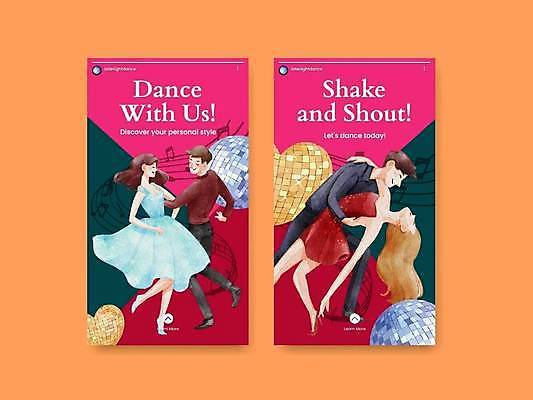 EPS 해외이미지 전신 여자 남자 음표 일러스트 팜플렛 여러명 성인 세트 하트 춤 미러볼 커플댄스 선율 성인만 해외일러스트 모양 기호 음악 다수 문화예술 사람 장식 파일형식 벡터 이미지허브