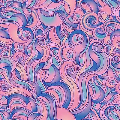 EPS 해외이미지 디자인 분홍색 백그라운드 일러스트 미술 사람없음 화려 웨이브 해외일러스트 컬러 컨셉 문화예술 파일형식 벡터 이미지허브