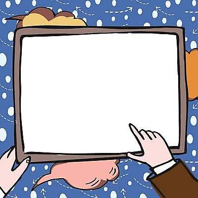 EPS 해외이미지 손 말풍선 일러스트 프레임 신체부위 사각형 가리킴 잡기 카피스페이스 해외일러스트 도형 모션 사람 손짓 공백 파일형식 벡터 이미지허브