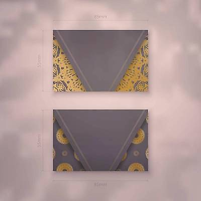 EPS 해외이미지 디자인 백그라운드 패턴 일러스트 명함 사람없음 세트 갈색 금색 고급 만다라 목업 해외일러스트 컬러 컨셉 무늬 파일형식 벡터 이미지허브