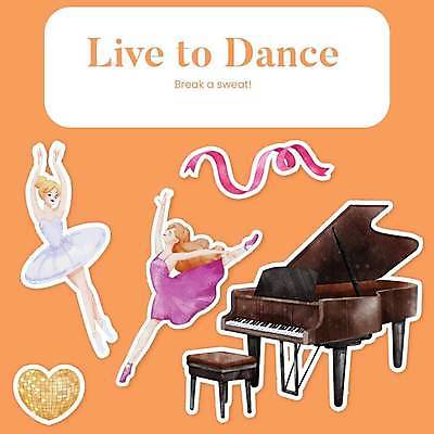 EPS 해외이미지 전신 여자 리본 스티커 일러스트 성인 두명 하트 발레 발레리나 발레복 손그림 그랜드피아노 발레동작 발레옷 엘리먼트 성인여자만 해외일러스트 모양 옷 포즈 사람 춤 피아노 여자만 성인만 파일형식 벡터 이미지허브